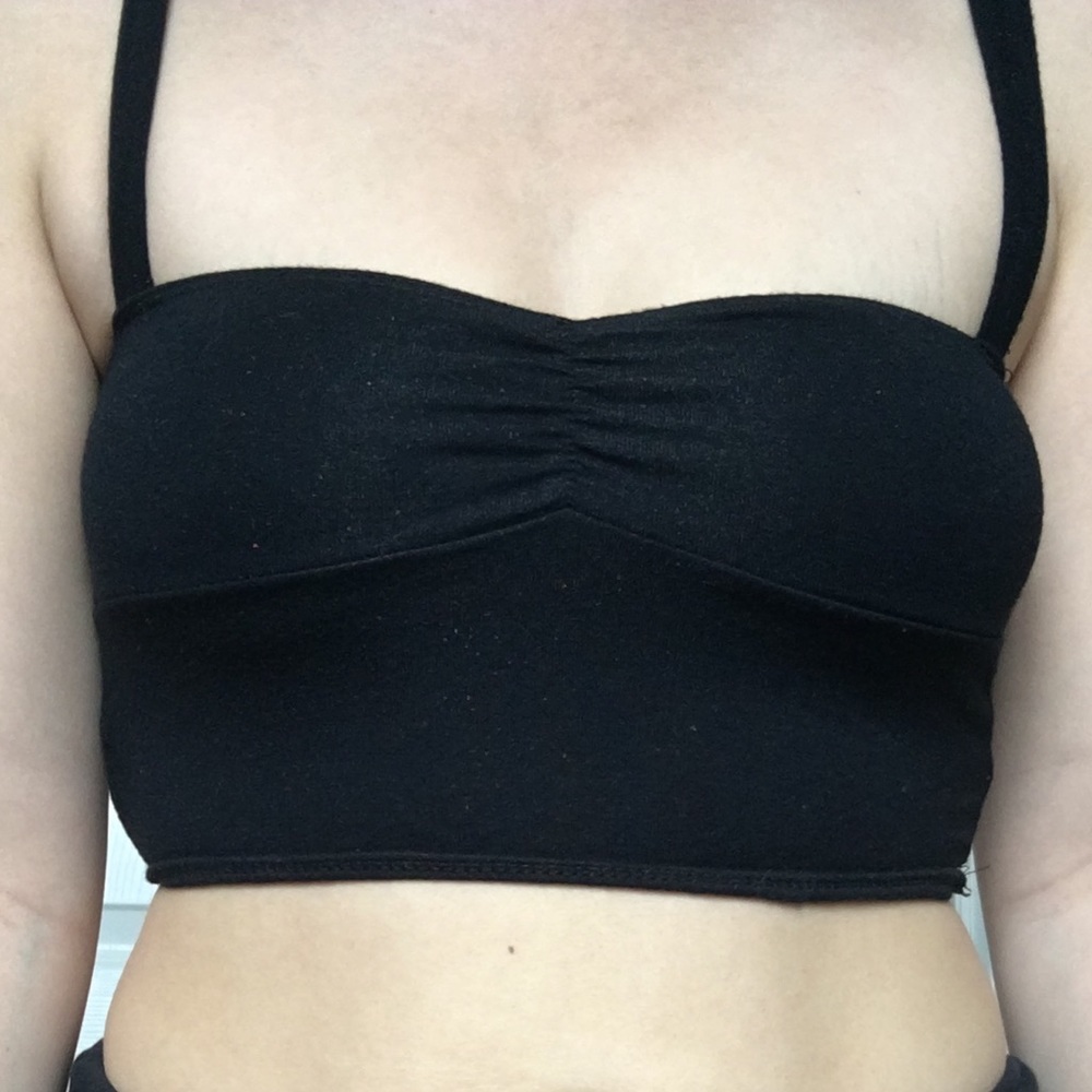 4/$25 Selena Gomez Dream out loud black bralette